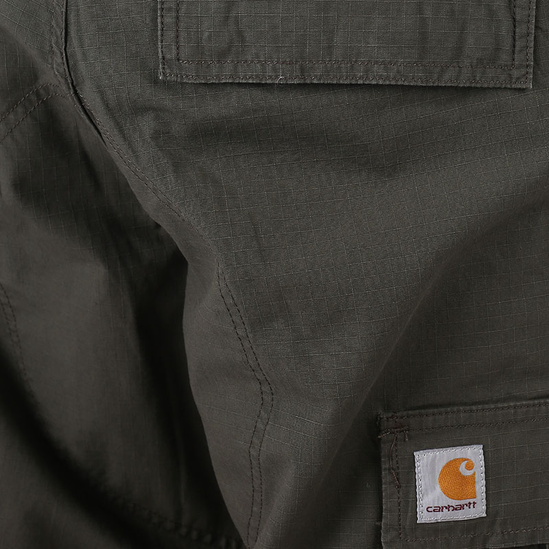 мужские зеленые брюки Carhartt WIP Regular Cargo Pant I015875-cypress - цена, описание, фото 10